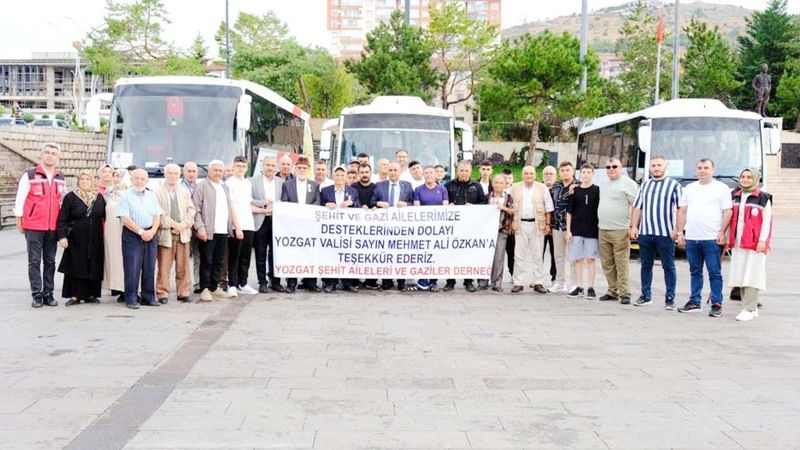 Yozgat Valiliği’nden Şehit Aileleri ve Gaziler İçin Anlamlı Gezi!