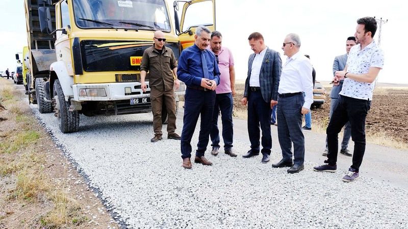 Yozgat’ta Köy Yolları Yenileniyor!
