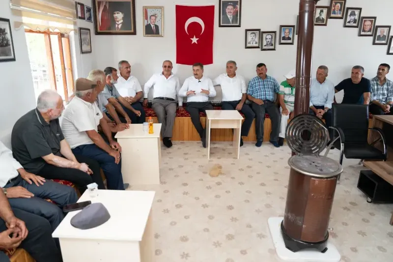 Belediye Başkanı mahalle sakinleri ile buluştu İmar sorununu konuştular