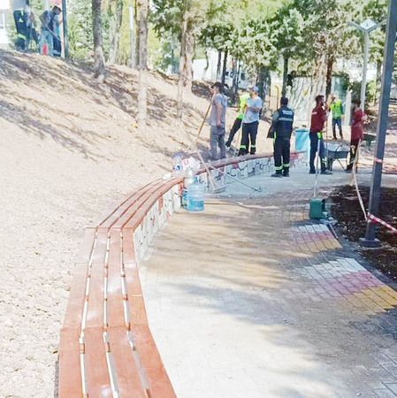 Pursaklar’da Sinan Hitay Parkı Kendine Hayran Bırakacak
