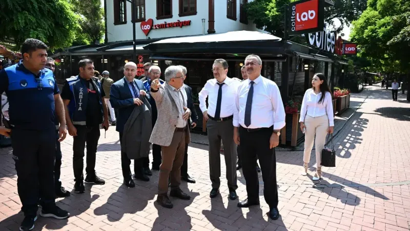 Ankara'nın turizm yerlerinden birisi.. Belediye Başkanı esnafın sorunlarını dinledi