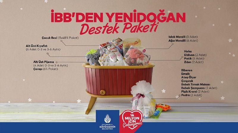 İBB Yenidoğan Paketi İçeriği Nedir İçeresinde Neler Var?