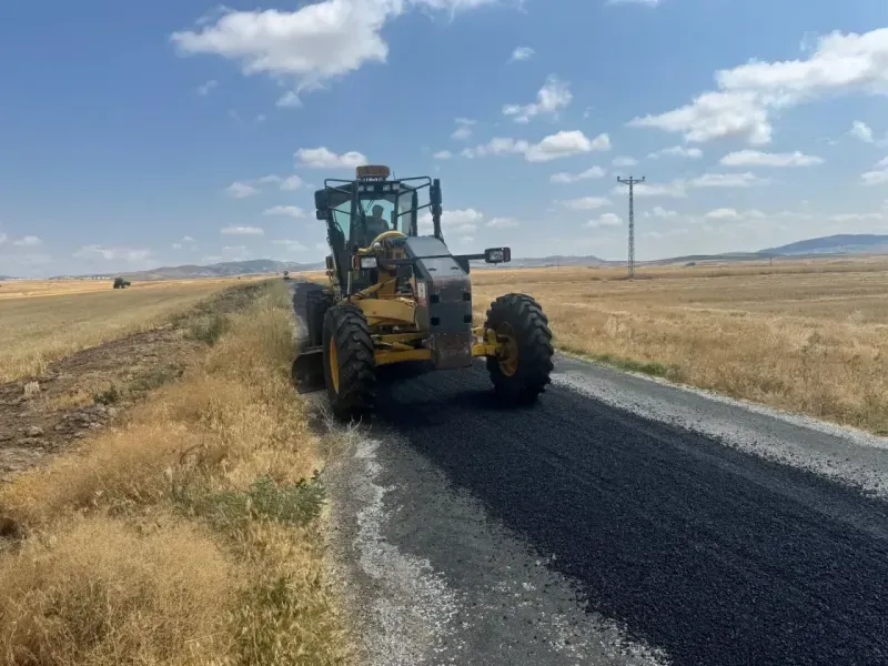 Yozgat Köylerinde Yol Yenileme Çalışmaları Devam Ediyor