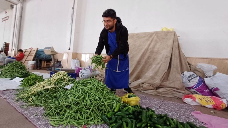 Yozgat’ın Yerli fasulyeleri tezgahta yerini aldı
