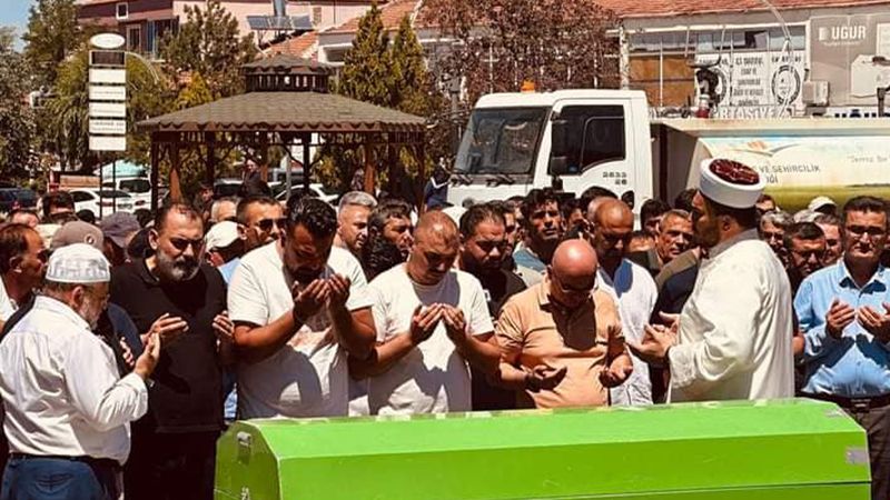 Saraykentli Ekrem Meriç Son yolculuğuna gözyaşları arasında uğurlandı