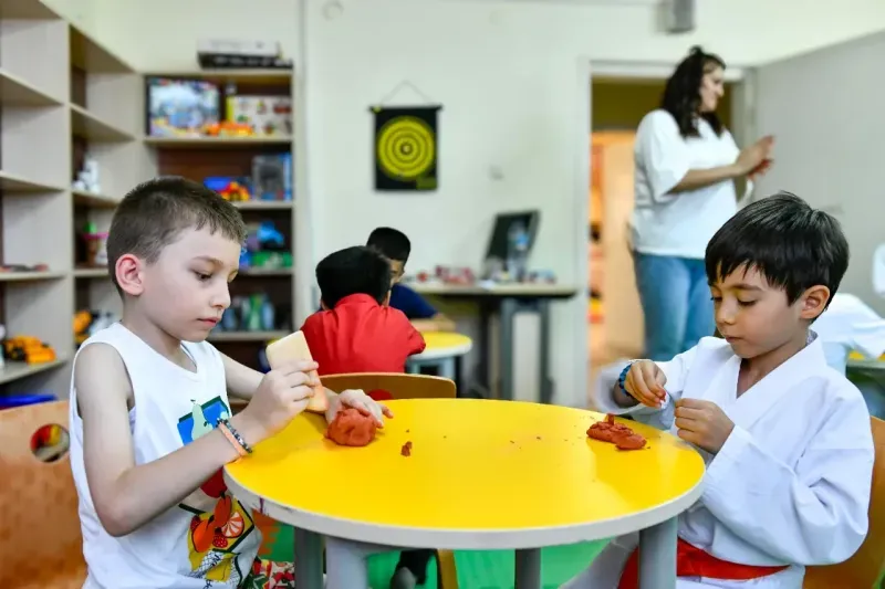 Belediye'nin düzenlediği yaz atölyeleri sürüyor