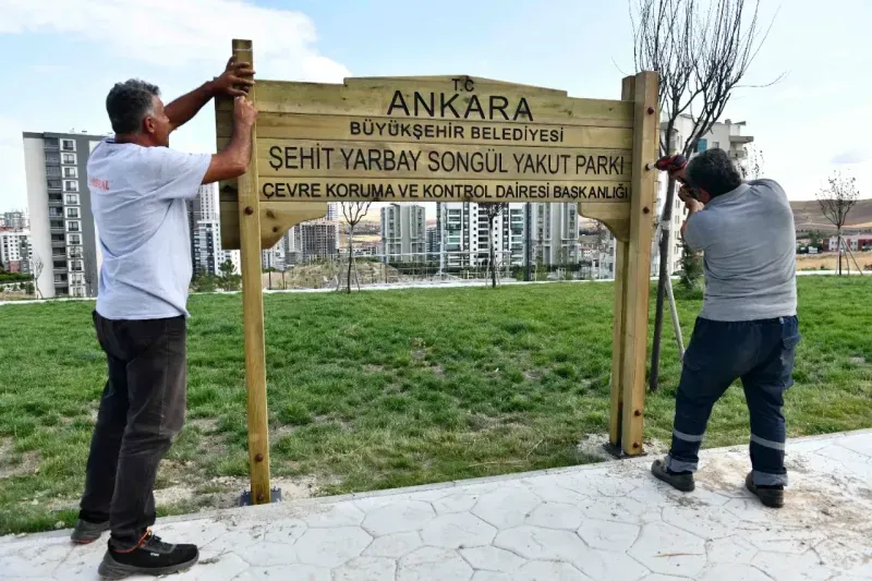 Şehit Yarbay Songöl Yakut'un ismi ölümsüzleşti