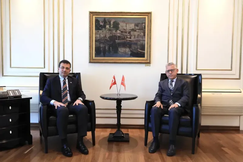 Yozgat Belediye Başkanı Kazım Arslan ve Ekrem İmamoğlu'ndan Sürpriz Buluşma!