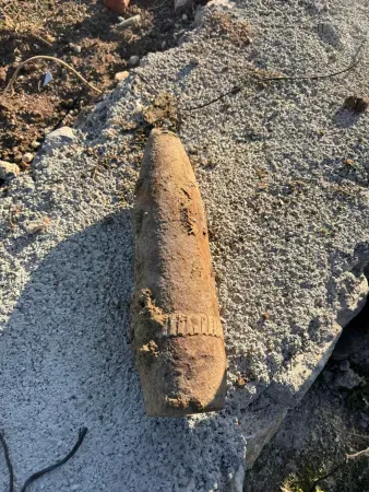Tarlasını kazarken ortaya çıktı: Jandarma Ekipleri Harekete Geçti