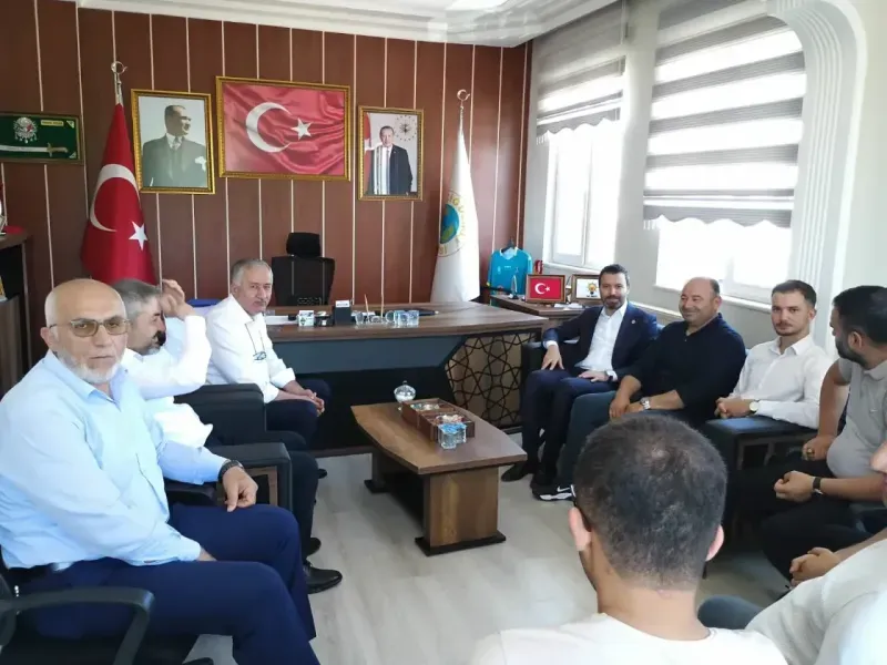 Yozgat AK Partili Vekil Süleyman Şahan'ın Çiğdemli Belediyesine Ziyareti