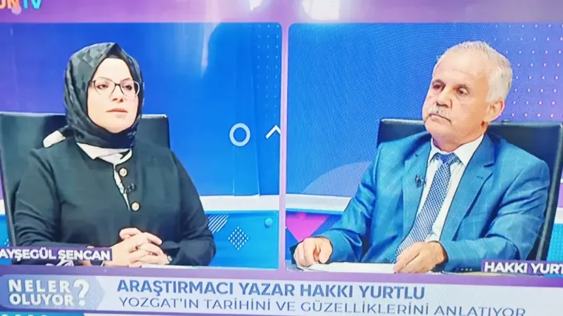 Yozgatlı şair-yazar Kon tv'ye konuk oldu... Şiir ziyafeti sundu