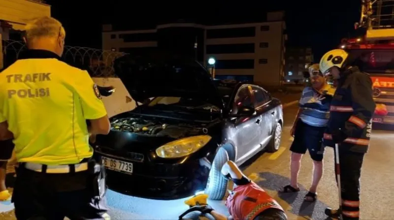 Bu sıcaklarda Yozgat'ta da başınıza gelebilir: otomobilinden çıkan korkuttu