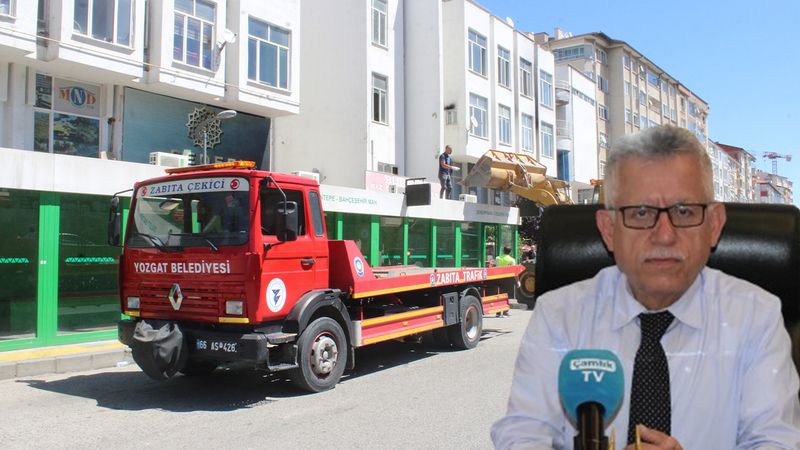 Yozgat'ta otobüs durakları neden sökülüyor. Başkan Kazım Arslan Çamlık Gazetesi'ne sebebini açıkladı