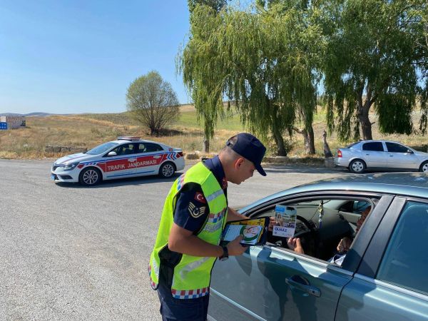 Yozgat İl Jandarma Komutanlığı Trafik Güvenliğine önem veriyor