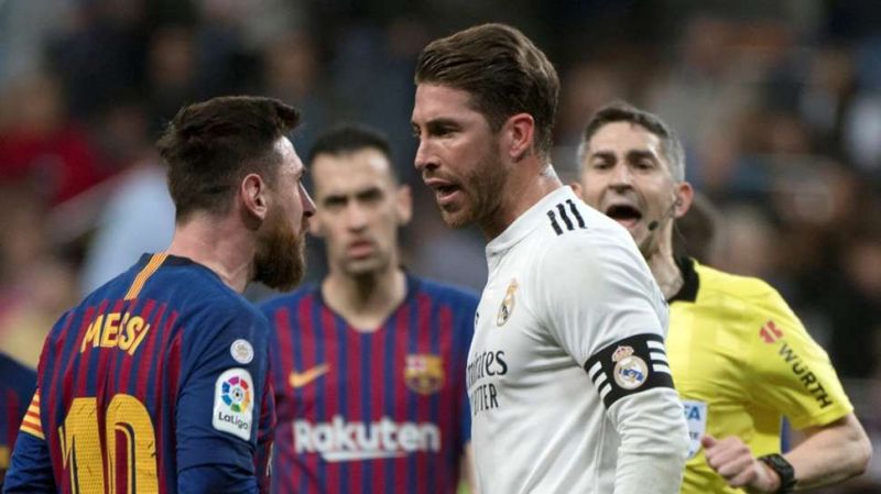 Real Madrid Barcelona Neden Yarıda Kaldı