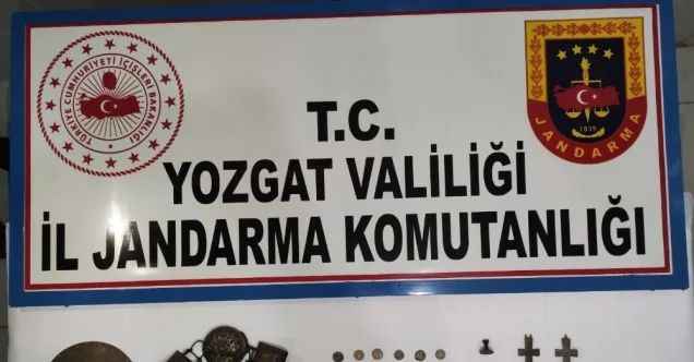 Yozgat’ta 31 parça tarihi eser ele geçirildi