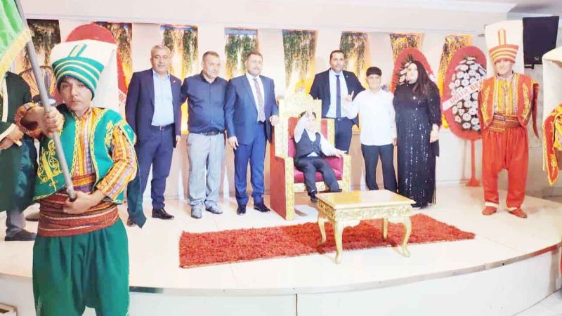 Gurbetçi ailenin mutlu günü Milletvekili Sedef yalnız bırakmadı