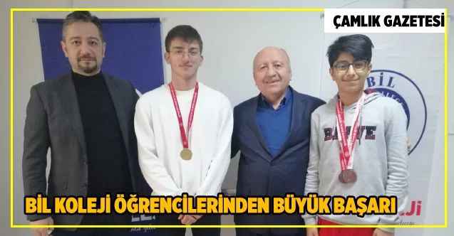 Bil Koleji Öğrencilerinden Büyük Başarı