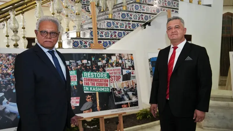 Keşmir sömürüsü anlatıldı