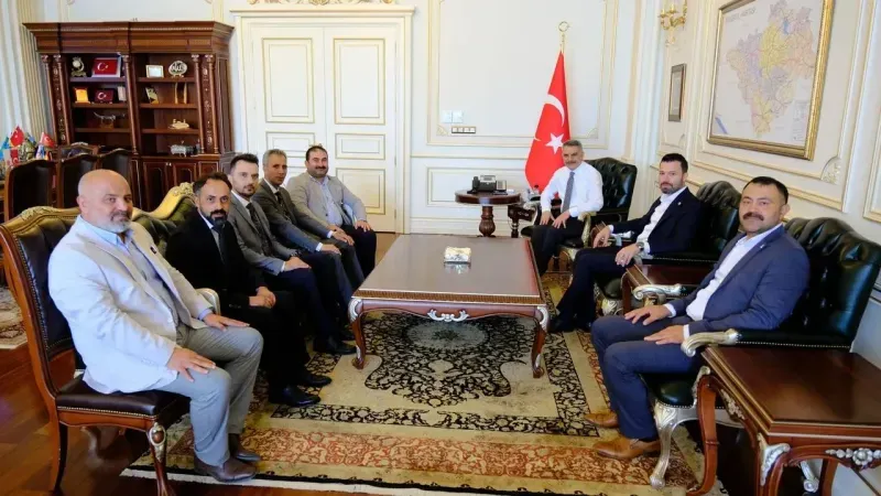 Yozgat'ta Milletvekili Şahan'dan Vali Özkan'a Ziyaret