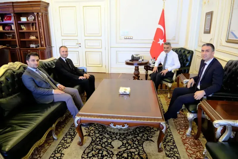 Yeni Atama Sonrası İlk Ziyaret: ORAN Genel Sekreteri Yunus Emre Şeker, Yozgat Valisi Özkan ile Bir Araya Geldi!