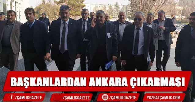 Yozgatlı Ziraat Odası Başkanları Ankara'da Milletvekillerini Ziyaret Etti