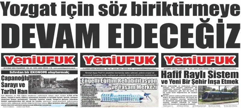 Yozgat Yeni Ufuk Gazetesi nerede bulunuyor? Yozgat’ta Yeni Ufuk Gazetesi telefon numarası, adresi ve konum bilgileri nedir?