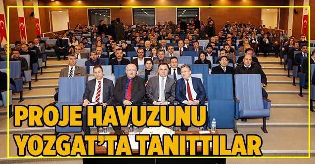 KOP İdaresi Yozgat’ta Proje Havuzu Sistemini Tanıttı