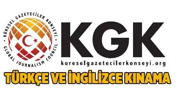 KGK’dan Türkçe ve İngilizce kınama