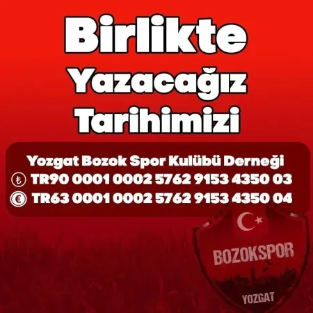 Şimdi Ya Da Asla: Bozokspor’a Destek Ol, Tarihe Adını Yazdır!