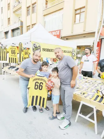 Yozgat takımı stant açtı Formaları yok sattı