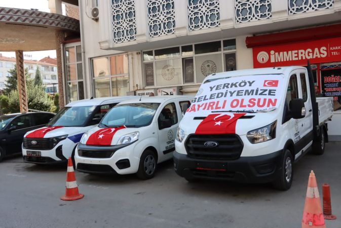 Yerköylü İş İnsanlarından Belediyeye Büyük Destek