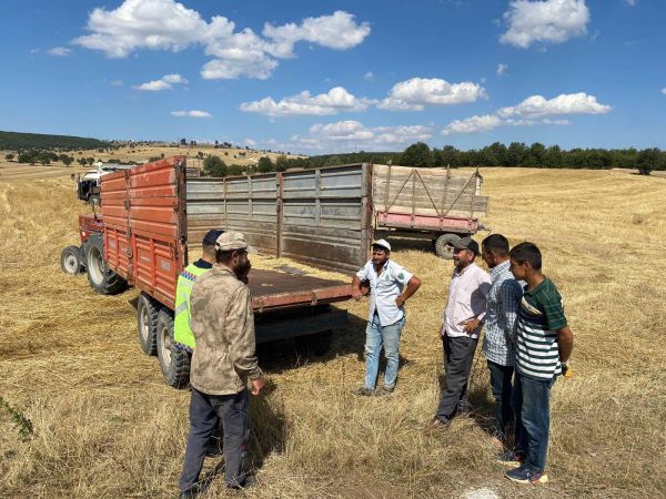 Yozgat Jandarma Ekiplerinden Anız Yangınları İçin Önemli Uyarılar