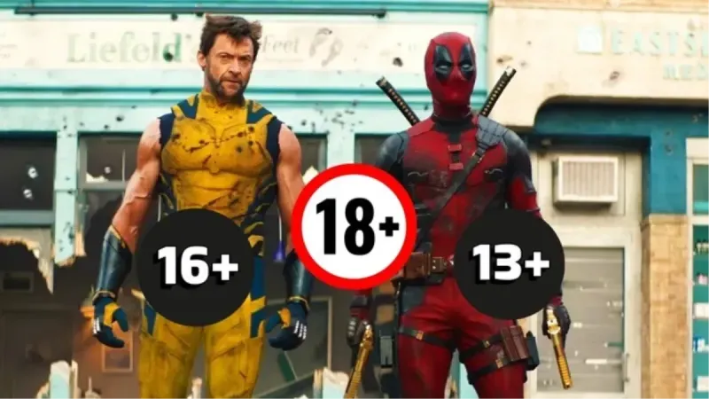 Deadpool & Wolverine +18 mi? Deadpool & Wolverine çocuklara uygun mu? Deadpool & Wolverine yaş sınırı ne?
