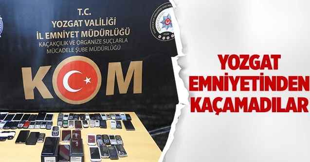 Yozgat Emniyetinden Kaçamadılar