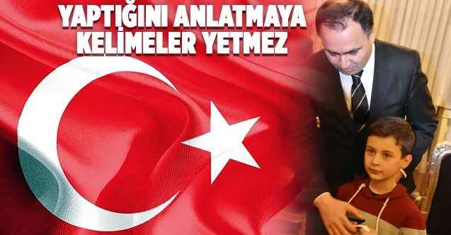 Yozgatlı Adil Şanlı Ayyılızlı Bayrak İçin Öyle Bir Şey Yaptı ki, Bu Durumu Şehrin Valisi de Kayıtsız Kalmadı