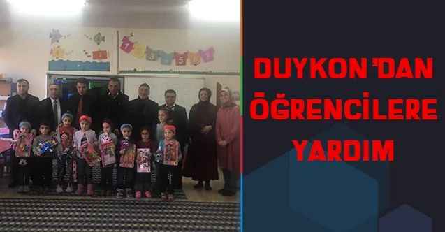 DUYKON’dan Öğrencilere Yardım