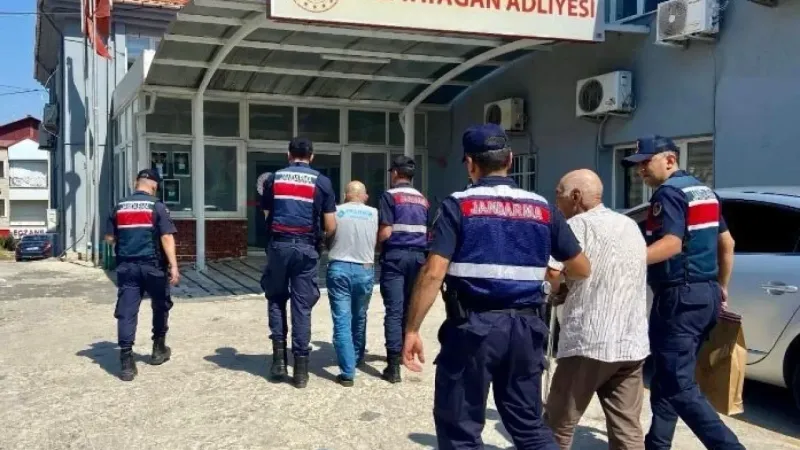 Orman Yangını Çıkartan Baba Oğul Tutuklandı!