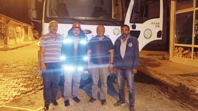 Çayıralan'dan Çankırı'ya Destek: Yangına Karşı Omuz Omuza!