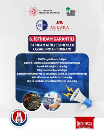 Sincan Belediyesi'nden 6. İstihdam Atölyesi Programı