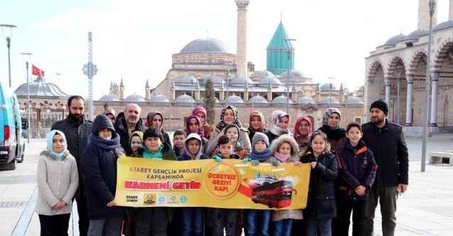 Konyalı öğrencilerin yarıyıl tatili dolu dolu geçiyor