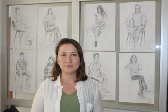 Yozgat’ta Resim ve Ebru Kursları İlgi Odağı Oldu