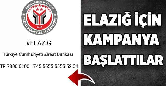 Elazığ için kampanya