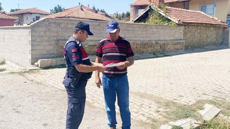 Yozgat’ta Jandarma Uyardı! Geleceğini Ateşe Atma!
