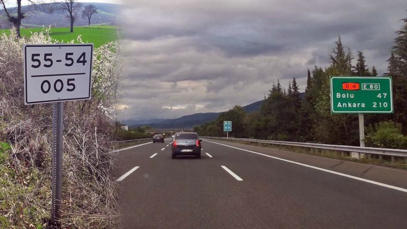 Yol Kenarındaki Beyaz Levhalar Ne İşe Yarar?