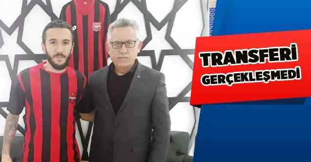 Yozgatspor  1959 FK, bir oyuncunun transferinin gerçekleştiremedi
