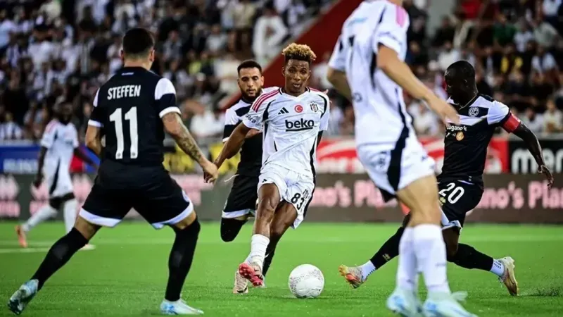 MAÇ SONUCU! Beşiktaş Lugano golleri kim attı, canlı maç anlatımı! Beşiktaş Lugano maçı kaç kaç, bitti mi?