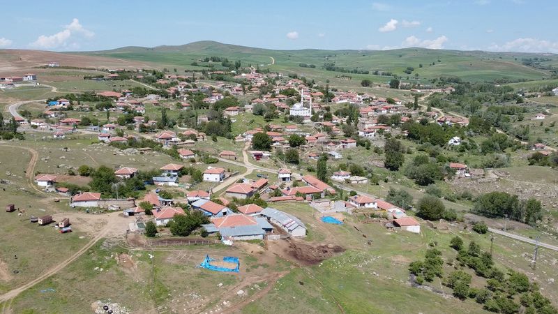 Yozgat'ta bakıma giren köy. Her şey sil baştan