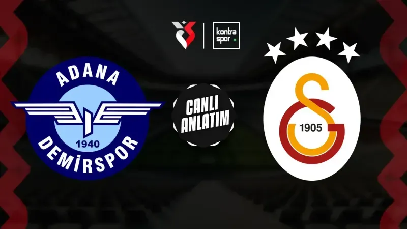 FULL HD Adana GS maçı canlı yayın nerede ve nasıl izlenir? Adana Demirspor Galatasaray maçı CANLI izle!