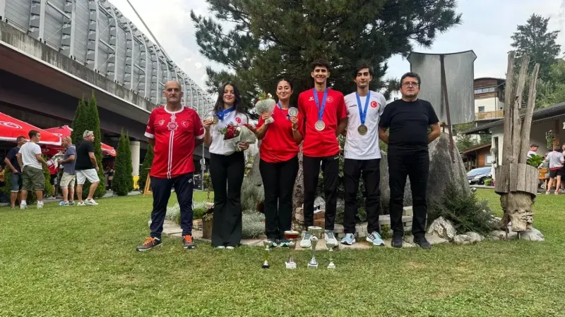 Avrupa’da Türk Bayrağı Dalgalandı: Sporcular Dereceyle Döndü
